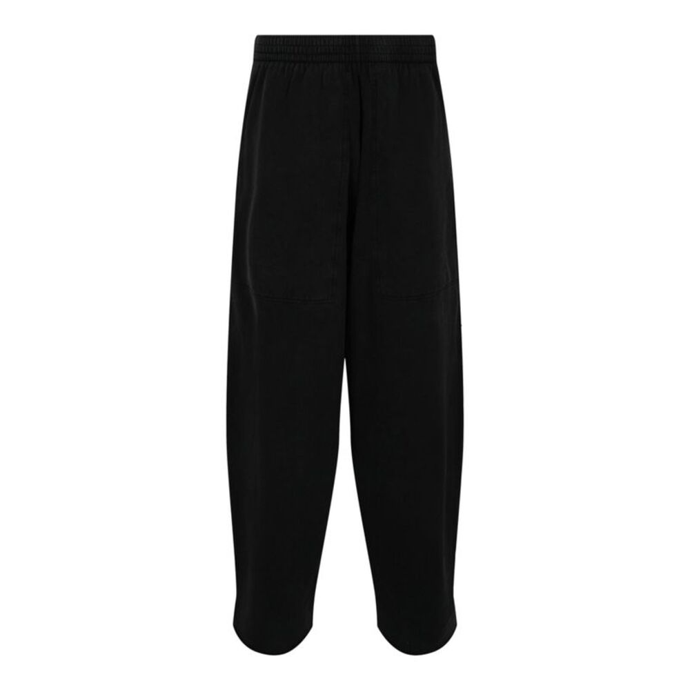 Balenciaga Cropped Sweatpants Black Mens